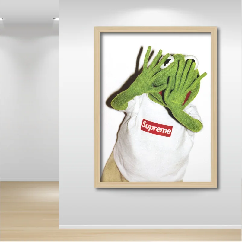 supreme kermit poster