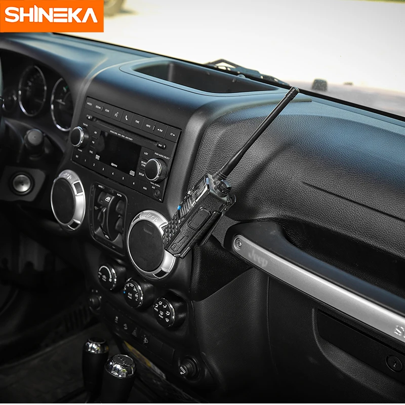 Автомобильный кронштейн SHINEKA для GPS Jeep Wrangler JK внутренняя связь держатель телефона