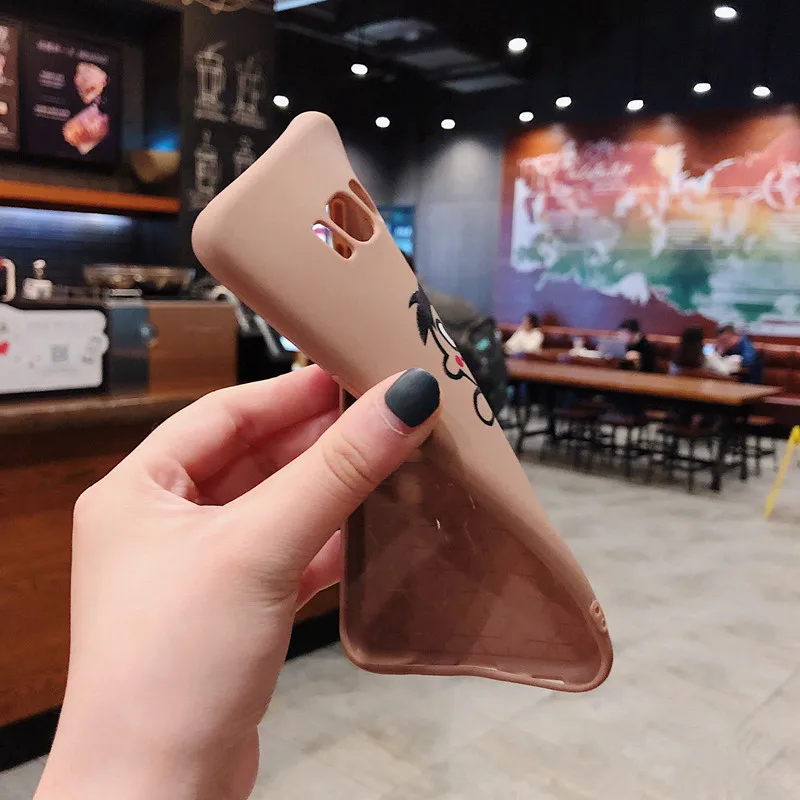 Soft Silicone Case For Samsung Note 8 9 case (7)