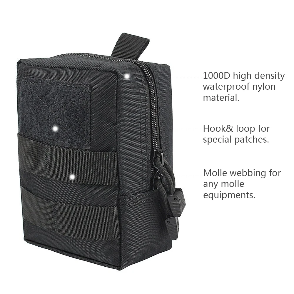 AIRSOFTPEAK Военной Molle Сумка Талии Тактический EDC Сумки Открытый Мешочек Охотничьи