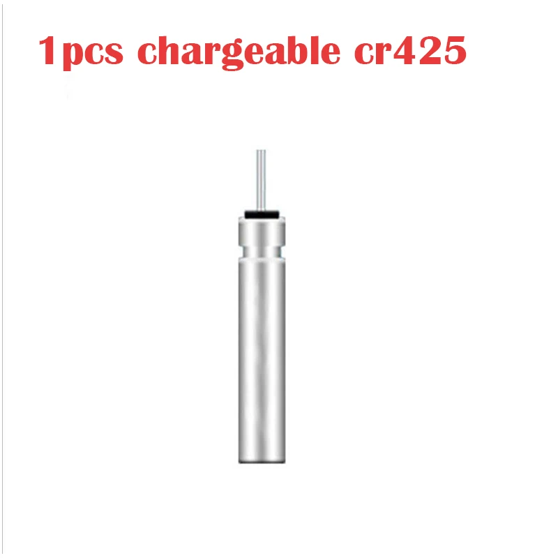 Поплавок для рыбалки, перезаряжаемый аккумулятор CR425, соответствует USB для использования, костюмы для различных зарядных устройств, рыболовные снасти A01 - Цвет: Only 1 PCS CR425