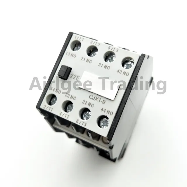 CJX1-9/22(3TB40) AC Contactor 3-Phase 3-Pole 2NC + 2NO 9A