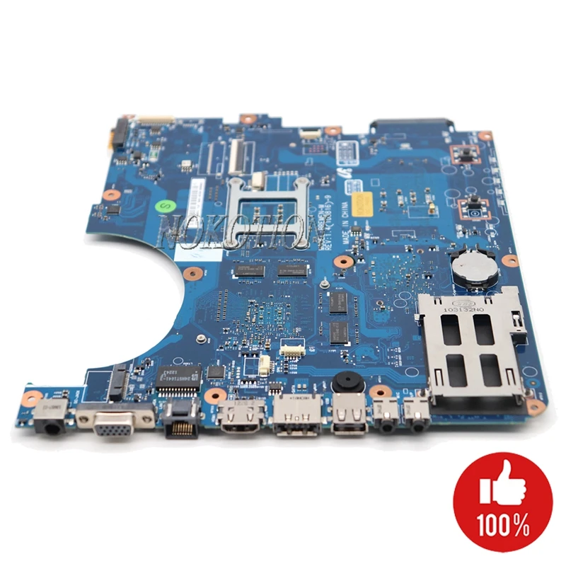 NOKOTION ноутбук материнская плата для Samsung R580 NP-R580 BA41-01175A BA92-06130A BA92-06133A BA92-06133B основная плата HM55 GT330M 1 Гб