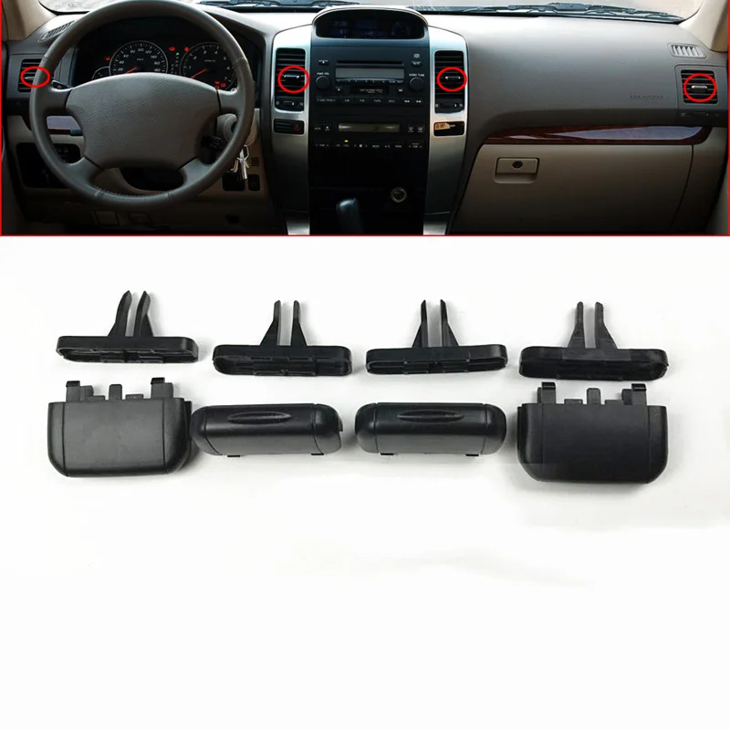 

For Toyota Prado Land Cruiser 2003-2009 1Pcs/lot Front A/C Air Conditioning Vent Outlet Tab Clip Repair kit