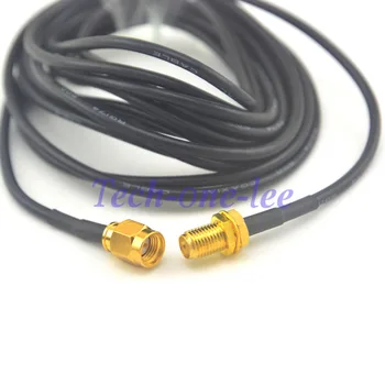 

10 pcs 10ft SMA Cable Female to SMA Male Plug Antenna Extension Coax Connector 3M