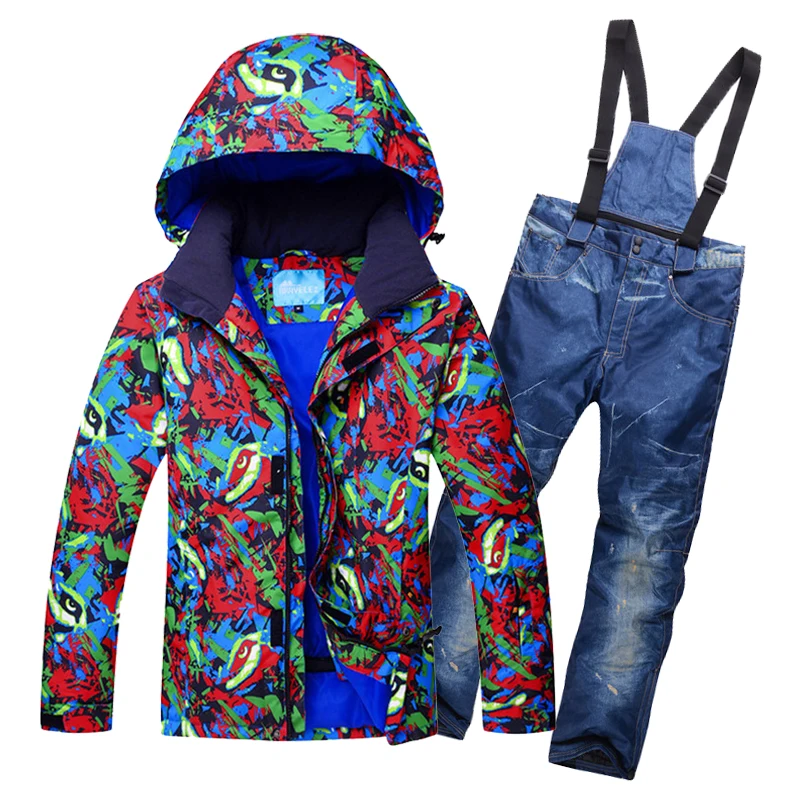 Hombres impermeables del esquí traje espesar Snowboard Chaquetas Chaqueta Esqui Hombre Ropa de esquí Snowboard masculinos pantalones calientes pantalones de nieve Hombres impermeables del esquí traje espesar Snowboard Chaquetas Chaqueta Esqui Hombre Ropa de esquí Snowboard masculinos pantalones calientes pantalones de nieve