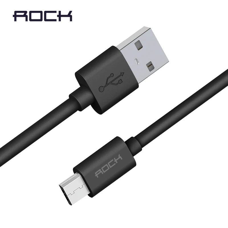 

ROCK Micro USB Cable 2.4A Fast Data Sync Charging Cable For Samsung Huawei Xiaomi LG Andriod Microusb Mobile Phone Cables