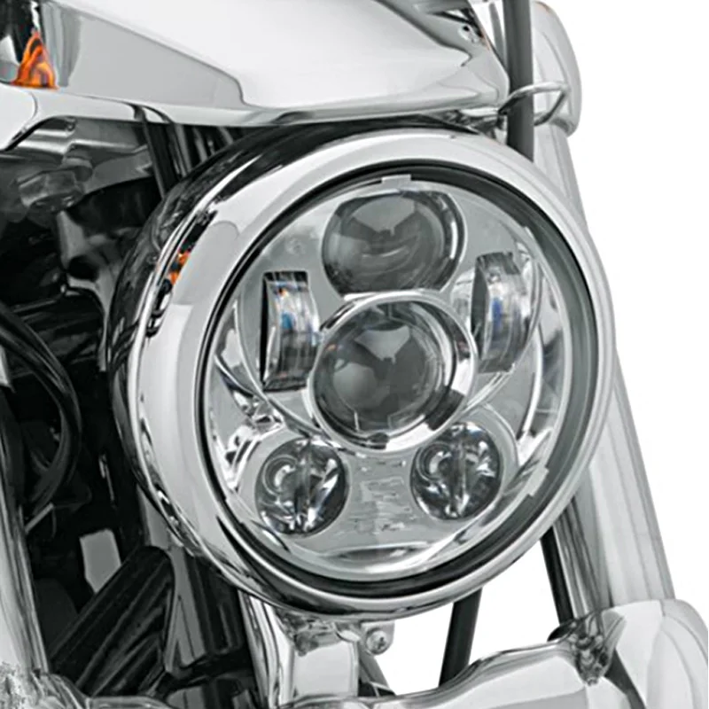 Аксессуары FADUIES Motos 5 75 &quotфара мотоцикла 3/4&quot светодиодная фара для Harley 3/4