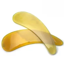shaving Horns piece natural horn face facial scraping plate massage beauty mask tool handmade health care