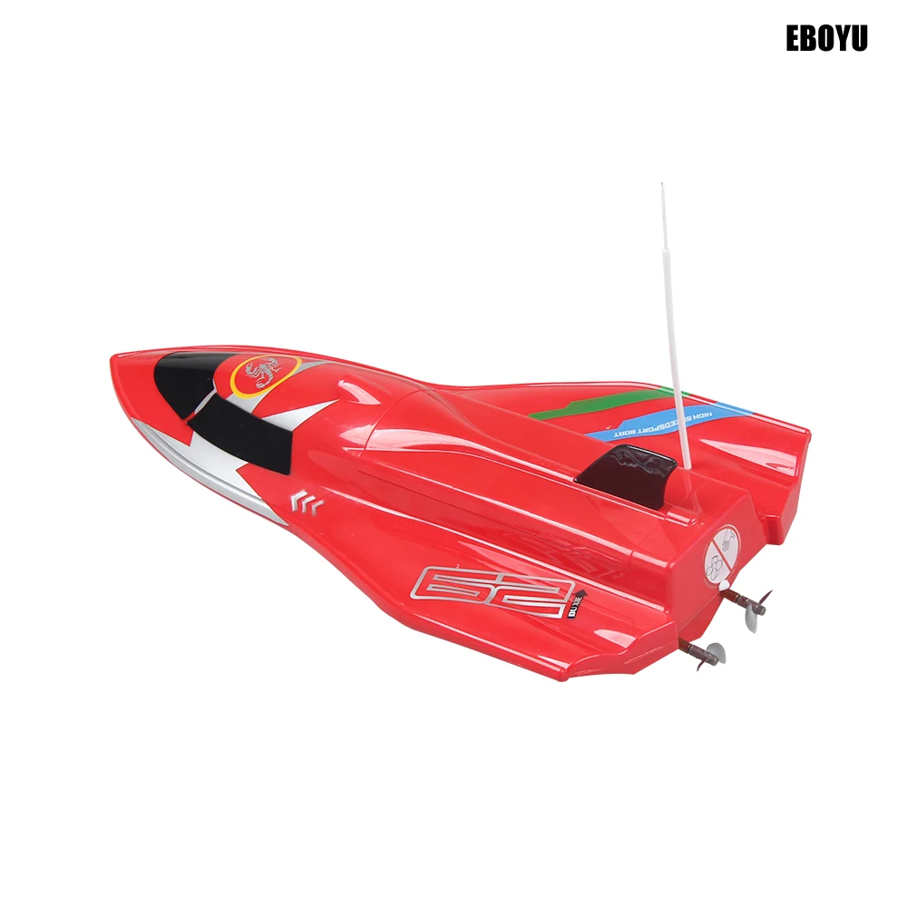 Создание игрушек ShenQiWei CT3362 RC Flyng Fish 4CH 27 МГц/40 МГц RC лодка высокоскоростная гоночная лодка 20 км/ч RC скоростная лодка RTR