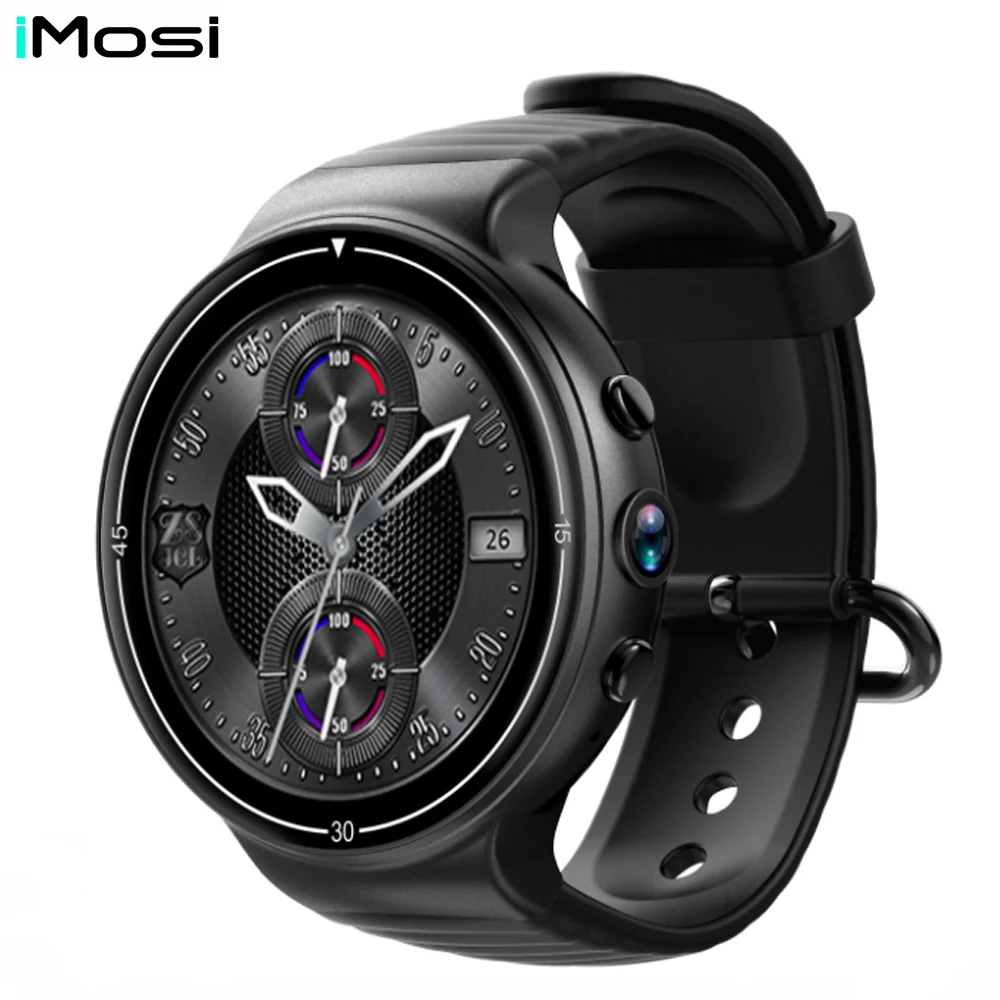 

Imosi I8 smart watch Android 7.0 1.39'' Amoled 400*400 4G Phone watch SmartWatch with Heart Rate Tracker Google Play
