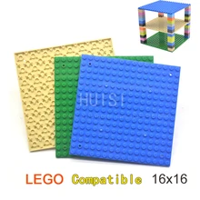 Classic Toys Building Bricks Baseplate Set For Tower Shelves Square 16x16 DIY Bricks Parts Kids Assembly