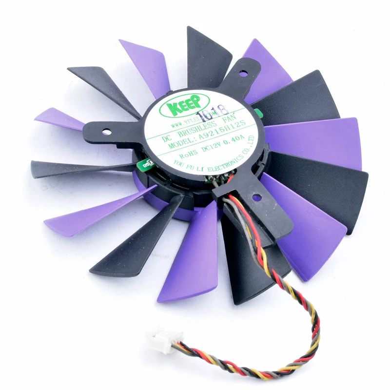 Brand new original A9215H12S 12V 0.40A 4 line SPARKLE Unicorn X240 graphics card cooling fan | Компьютеры и офис