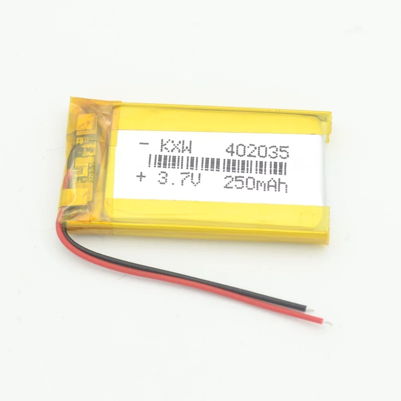 3 7 В литий полимерная батарея 042035 402035 300 мАч MP3 MP4 MP5 аккумулятор Bluetooth гарнитура