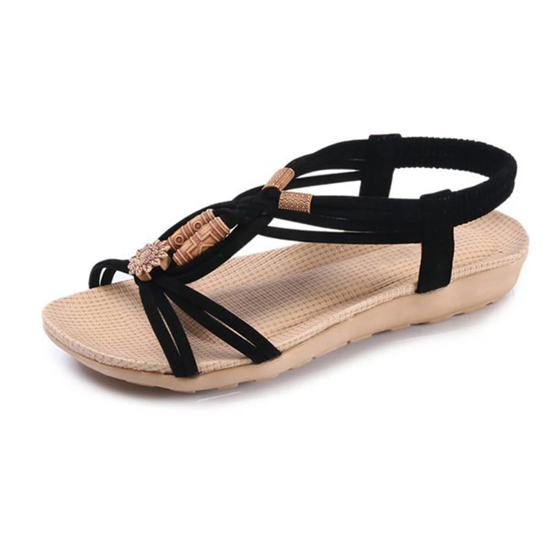 

Women Sandals Fashion Summer Shoes Women Gladiator Sandals Summer Beach Shoes Female Ladies Sandals Zapatos Mujer Black
