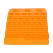 84 отверстия многофункциональная утолщенная фреза бурильное сверло коробка для хранения бит Аксессуары для инструментов Органайзер 649E