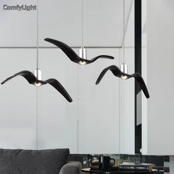 

Modern Pendant Lights Led Hanglamp Aluminum Hanging Lighting Fixture Living Room Kitchen Restaurant Loft suspension luminaire