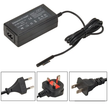 

High Quality 15V 1.6A AC Power Wall Charger Adapter Uk/EU Plug 1.5M For Microsoft Surface Pro 4 M3