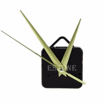 

Quartz Clock Movement Mechanism Clock Hands DIY Repair Part Kit Long Spindle Clockwork For Clock Repair Cross Stitch-P101