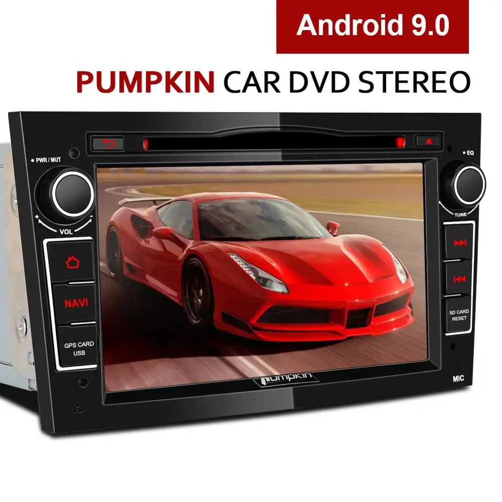 Тыква 2 Din 7 &quotAndroid 9 0 автомобильный стерео Мультимедиа DVD плеер gps навигация для