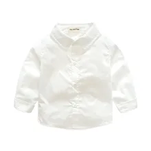 Коллекция года, весенне-осенние рубашки для мальчиков повседневные топы с длинными рукавами для мальчиков, одежда для малышей детская одежда футболки От 2 до 5 лет рубашки для мальчиков