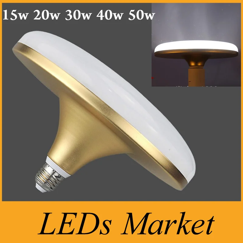 Led flying saucer bulb e27 screw three anti home bulb high power ufo