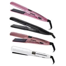 1 шт. Профессиональный Выпрямитель для волос с двойным использованием с прямым рулоном электрическая плойка с лоническим+ инфракрасный выпрямитель для волос