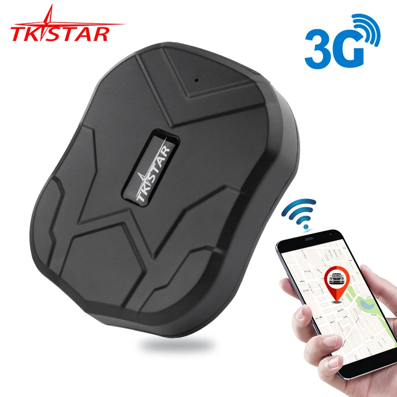 3G GPS المقتفي سيارة 60 أيام الاستعداد Tkstar TK905 2G GPS محدد للماء GPS تتبع المركبات المغناطيس جهاز مراقبة الصوت ويب مجانية APP
