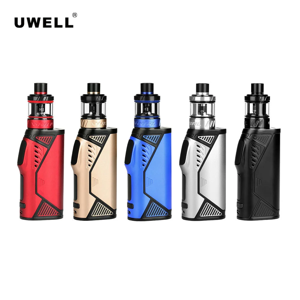 

Clearance Original Uwell Hypercar Kit Vape With 2ml Whirl Atomize 18650 battery 1.8ohm Chrome Coil VS Uwell NUNCHAKU E Cigarette