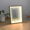 Handmade Electronics 3D Infinite Mirror Led Flashing infinity mirror tunnel extension effects Home Light Decoration Gifts ► Photo 3/4