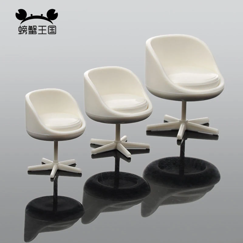 

10Pcs Train Railway Model Swivel Chair Scenery Layout 1:20 1:25 1:30 scale railway modeling