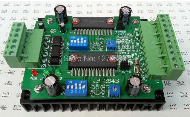 

Free Shipping!!! 1pcs  THB6064AH JP-264B biaxial 64 segments 4A MACH3 dedicated stepper motor driver module