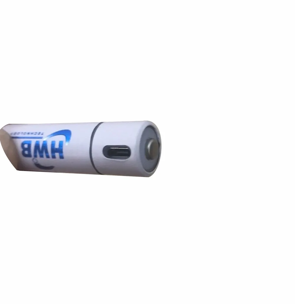 1 шт Новый 5 V AA 1200mAh литий полимерный Li po ионный аккумулятор USB перезаряжаемые