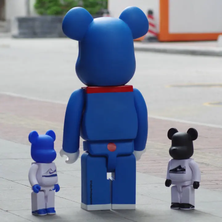 Новинка 70 см 1000% Bearbrick Be @ rbrick Doraemon Модель ПВХ фигурка коллекционная игрушка модная