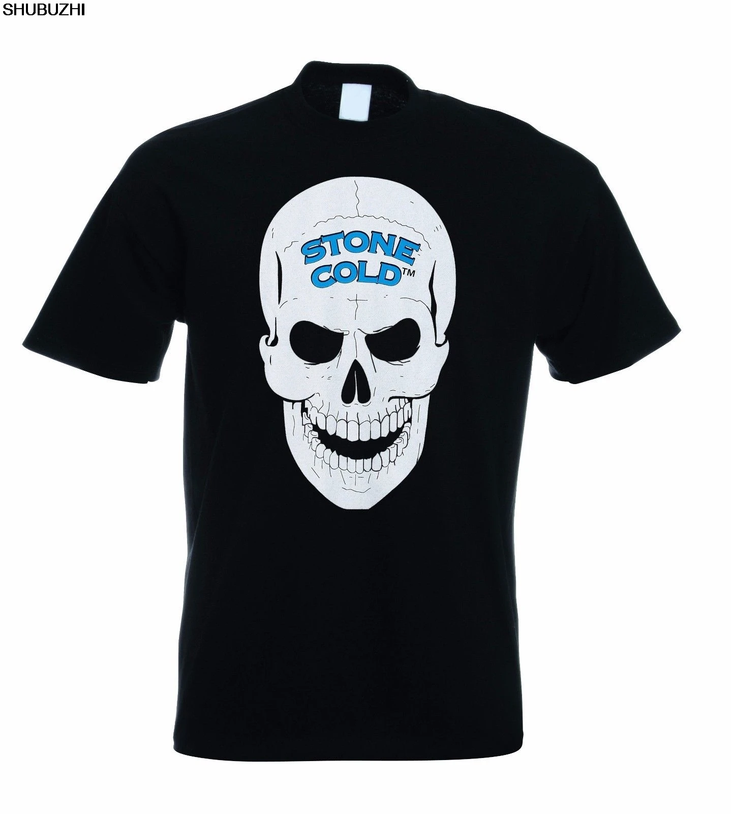 

STONE COLD STEVE AUSTIN - SKULL T SHIRT Newest Top Tees,Fashion Style Men Tee,Cotton Classic tee Casual Short Sleeve TEE