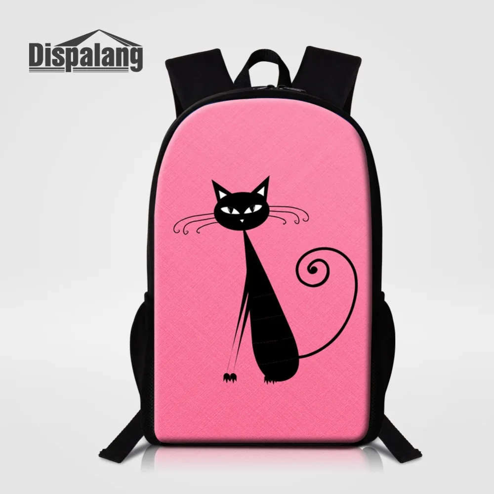 

Dispalang 3D Animal Backpacks Cute Cat Girls School Bags Children Daily Daypack Women Fashion Travel Shoulder Bag Female Bagpack