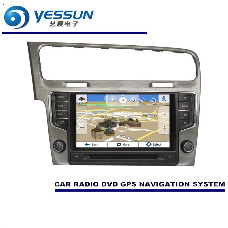 Clearance YESSUN For Volkswagen VW Golf Mk7 2012~2015 Car Radio CD DVD Player Multimedia HD TV Screen GPS Navigation Audio Video System 1