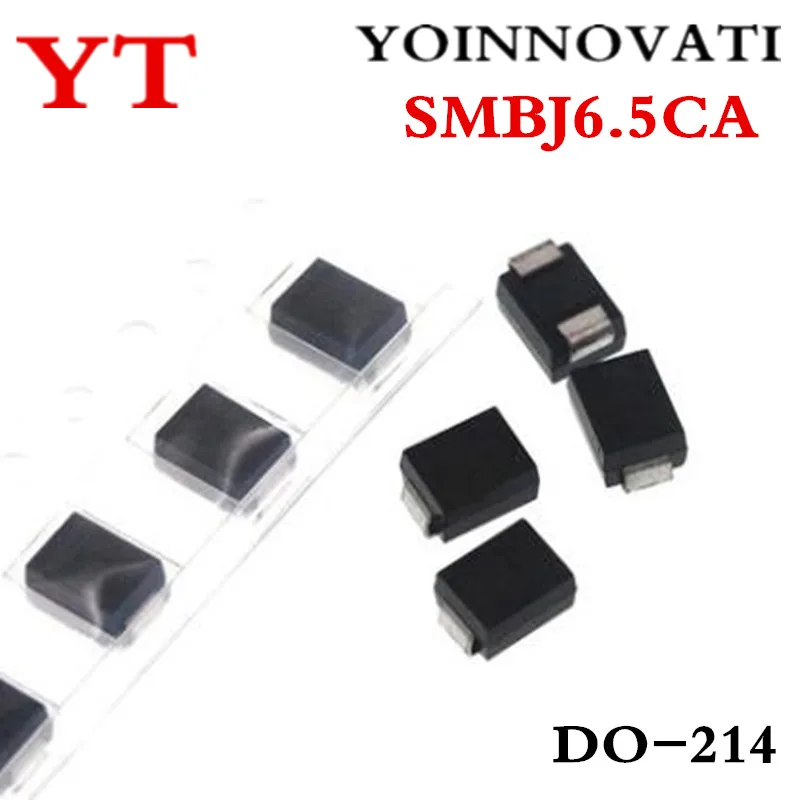 

750pcs/lot SMBJ6.5CA-E3/52 6.5V SMBJ6.5CA DO-214AA Best quality