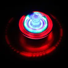 Музыка Забавная детская игрушка Классический НЛО гироскоп лазерный цвет вспышка светодиодный свет детский подарок на день