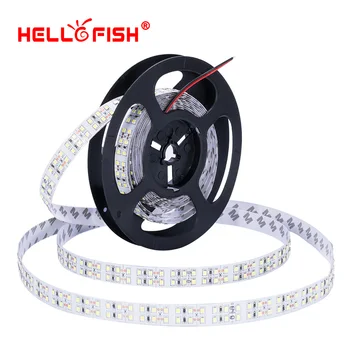 

LED Strip 2835 1200 SMD High brightness 15mm Width 5m Double Row 12V Flexible LED tape White Warm White Hello Fish