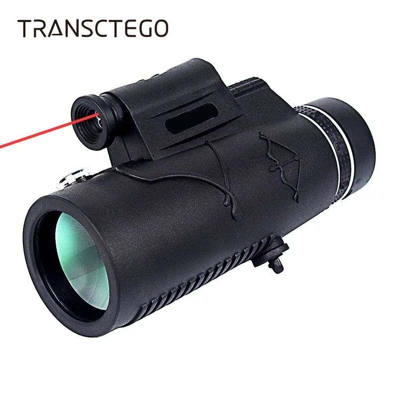 

Monocular Telescope BAK4 Non Night Vision Laser Light Pointer 12x50 Handheld Monocular Outdoors with Flashlight Lens for Hunting