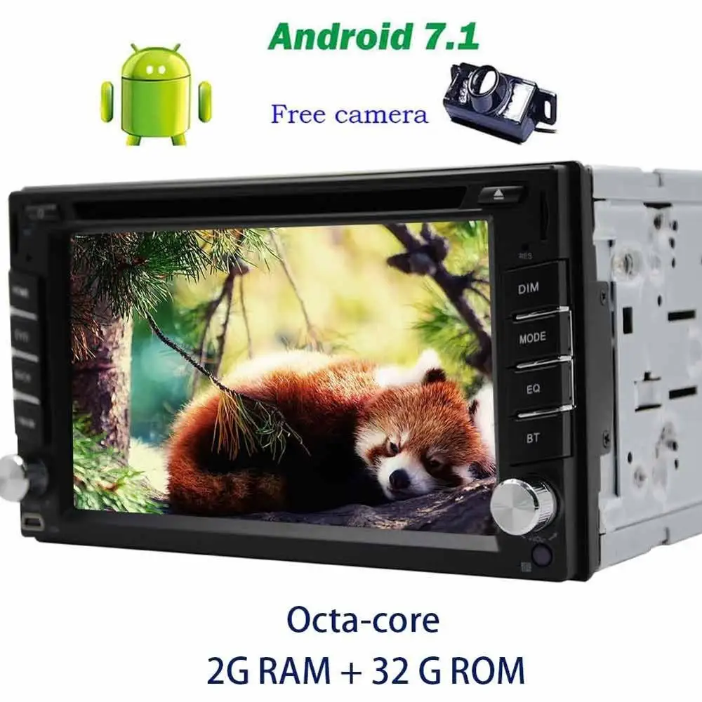 Бортовой компьютер Android 7 1 автомобильным бортовым компьютером в Dash 2din gps DVD плеер