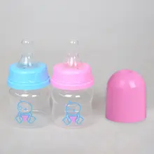 Cute Baby Blue Pink Bottle 60ml Cartoon Print PP Bottle Newborn Infant Feeding Bottle Cute Baby Blue Pink Bottle 60ml Cartoon Print PP Bottle Newborn Infant Feeding Bottle