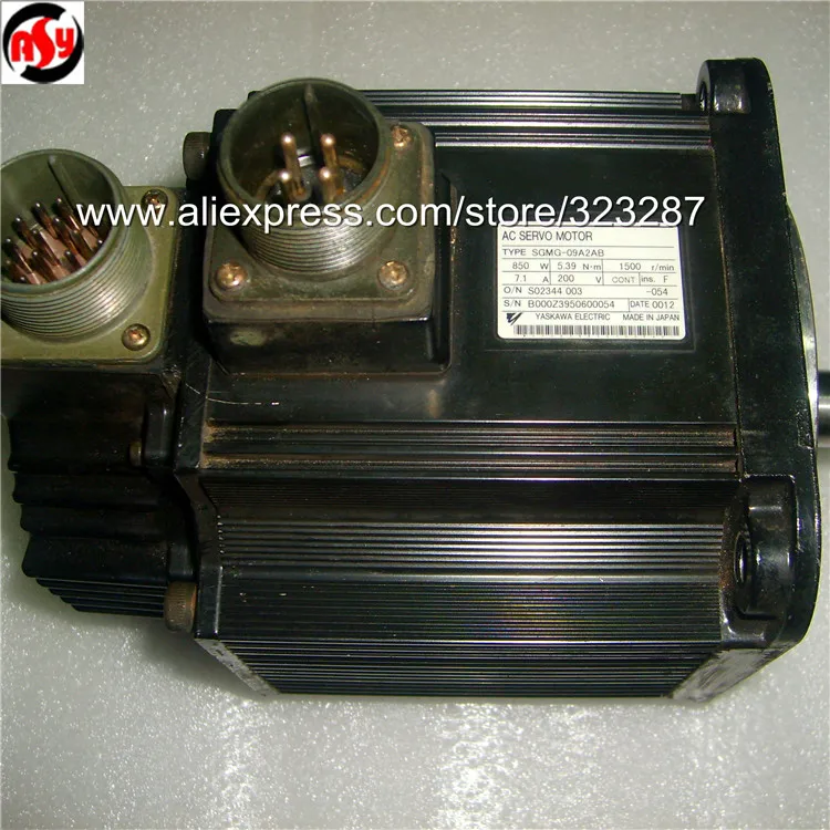 AC Servo Motor SGMG-09A2AB Used & Tested Working