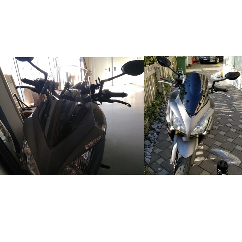 

Motorcycle Wind Deflectors Windshield Windscreen For 2015 2016 2017 2018 Suzuki GSXS1000F GSX-S1000F GSX-S GSXS 1000 F 16 17 18