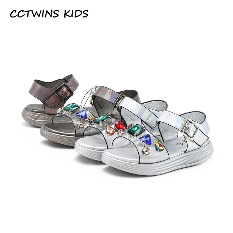 CCTWINS Kids Shoes 2019 Summer Girls Fashion Rhinestone CCTWINS Kids Shoes 2019 Summer Girls Fashion Rhinestone