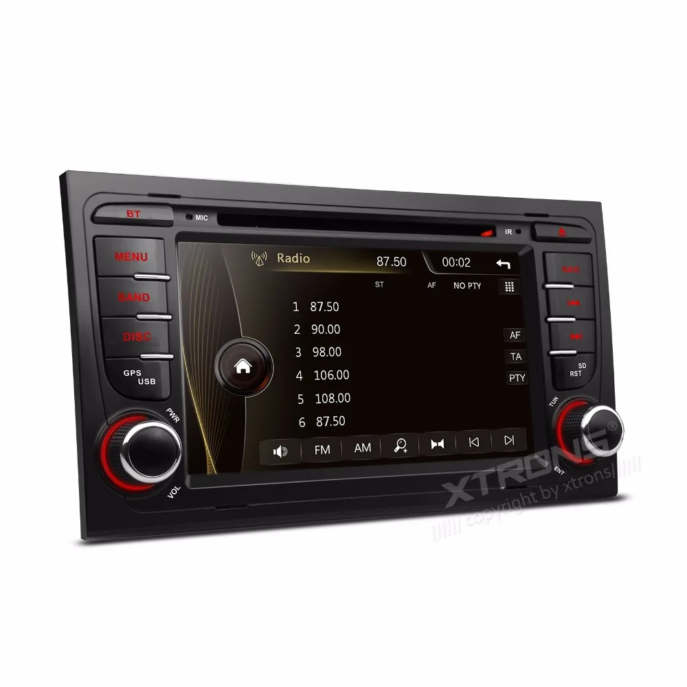 Perfect 7" Special Car DVD for Audi A4 2002-2008 & Audi S4 2002-2008 & Audi RS4 2002-2008 with External DVR Camera Support 2