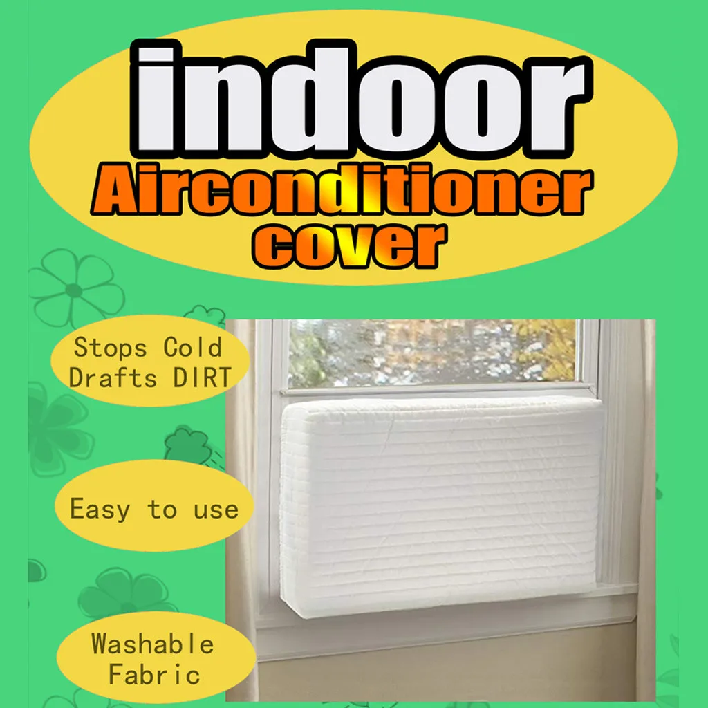 

New Creative Window Air Conditioner Cover Durable Waterproof Winter Weather-resistant Anti-Snow Cover Reusable Hot Selling Tool