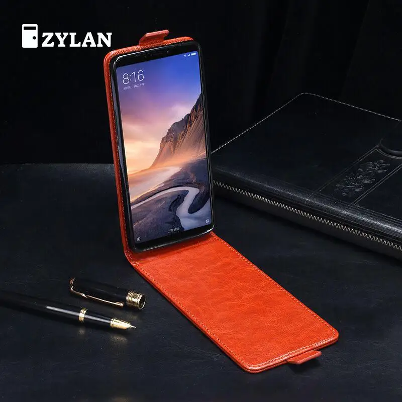 Чехол с откидной крышкой для Xiaomi Mi Max 3 кожаный чехол телефона мягкий из ТПУ и