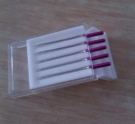 Household sewing machine parts singer brother janome Purple Tip Needles